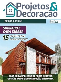 Livro Projetos e Decoração Ed. 37 - Sobrado e Casa Térrea (EdiCase Digital)