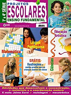 Livro Projetos Escolares Ensino Fundamental: Edição 02