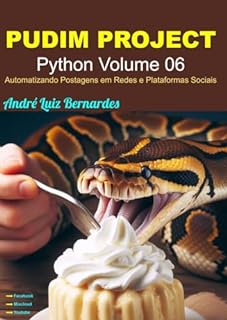 PUDIM PROJECT: Python Volume 06 - Automatizando Postagens em Redes e Plataformas Sociais (Python PUDIM PROJECT Livro 6)