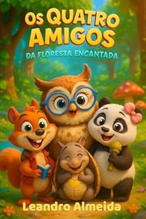 Livro Os Quatro Amigos - da Floresta Encantada: Um conto sobre amizade e proteção da natureza