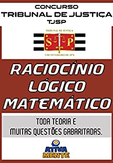 Livro Raciocínio Lógico Matemático.: TJ SP 2023