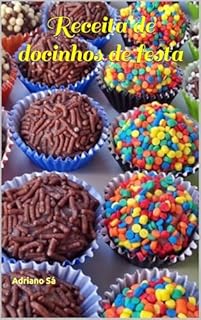 Livro Receita de docinhos de festa