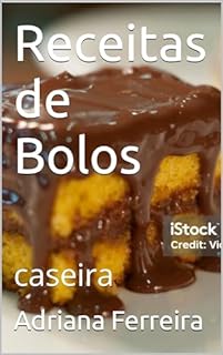 Livro Receitas de Bolos: caseira