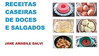 Livro RECEITAS CASEIRAS DE DOCES E SALGADOS