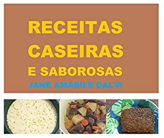 Livro RECEITAS CASEIRAS E SABOROSAS