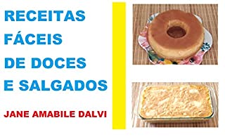 Livro RECEITAS FÁCEIS DE DOCES E SALGADOS