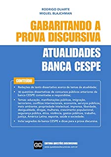 Livro Redação CESPE - Provas Discursivas de Redação da Banca CESPE com sugestão de resposta: Inclui segredos da banca CESPE, dicas para a prova discursiva e questões de concursos públicos anteriores.