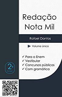 Livro Redação Nota Mil: com gramática