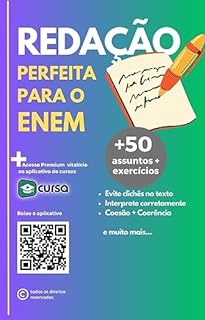 Livro Redação Perfeita para o ENEM: Com 40 assuntos + 40 Exercícios