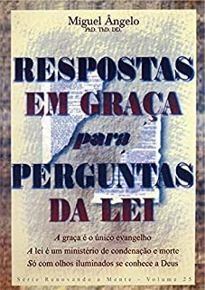 Livro Respostas em Graça Para Perguntas da Lei