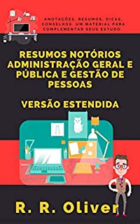 Livro Resumos Notórios: Administração Geral e Pública e Gestão de Pessoas - Versão Estendida