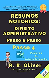 Livro Resumos Notórios: Direito Administrativo Passo a Passo - Passo 4 - 2020