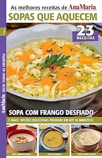 Livro Revista AnaMaria Receitas -Edição Especial: Sopas
