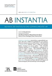 Livro Revista do Instituto do Conhecimento AB Instantia - Abril 2014, Ano II, n.º 3, Semestral