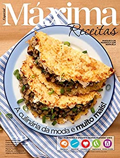 Livro Revista Máxima Receitas - A culinária da moda e muito mais!