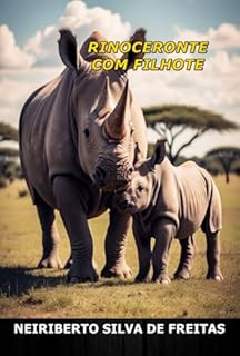 Livro Rinoceronte Com Filhote