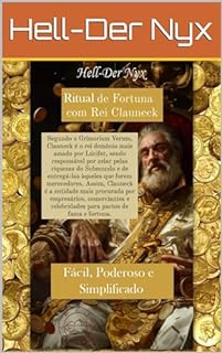 Livro Ritual de Fortuna com Rei Clauneck: Mude sua vida HOJE!