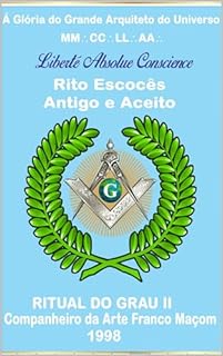 Livro RITUAL DO GRAU 2 COMPANHEIRO DA ARTE FRANCO MAÇOM