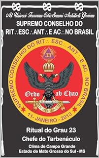Livro RITUAL DO GRAU 23 CHEFE DO TABERNÁCULO