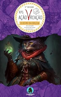 Livro RPG Ação V Reação: O Reino da Bruxa