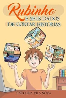 Livro Rubinho e seus dados de contar histórias