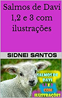 Livro Salmos de Davi 1,2 e 3 com ilustrações