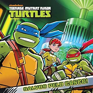 Livro Salvos pelo Casco!  (versão brasileira) (Nickelodeon: Teenage Mutant Ninja Turtles)