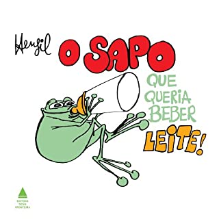 Livro O sapo que queria beber leite