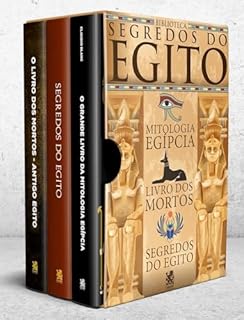 Livro Segredos do Egito - Box com 3 Livros