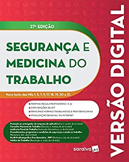 Livro Segurança e Medicina do Trabalho - 27ª edição 2022