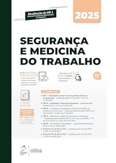 Livro Segurança e Medicina do Trabalho - 92ª Edição 2025