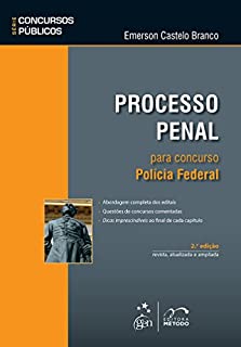 Livro Série Concursos Públicos - Processo Penal para Concursos - Polícia Federal