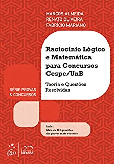 Livro Série Provas & Concursos - Raciocínio Lógico e Matemática para Concursos CESPE/UNB