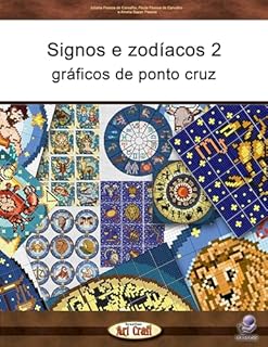 Livro Signos e zodíacos 2 Gráficos de ponto cruz (Gráficos para bordados)