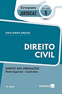 Livro Sinopses - Direito Civil - Direito Das Obrigações - Vol. 6 - Tomo I - 22ª Edição 2020