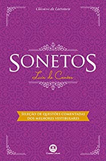 Livro Sonetos - Com questões comentadas de vestibular