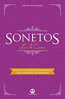 Livro Sonetos - Com questões comentadas de vestibular