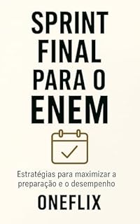 Livro Sprint Final para o ENEM: A Estratégia dos Aprovados nas Semanas Finais de Preparação (Jornada Enem)