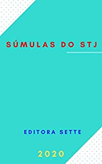 Livro Súmulas do Superior Tribunal de Justiça - STJ: Atualizada - 2020