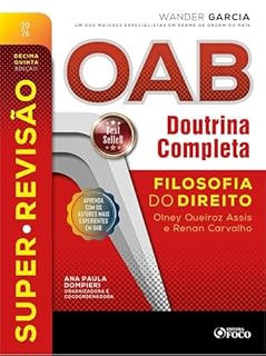 Livro Super-Revisão OAB Doutrina Completa: 18. Filosofia do direito - 15. ed. - 2026.