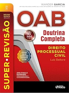 Livro Super-Revisão OAB Doutrina Completa : 4. Direito processual civil - 15. ed. - 2026.