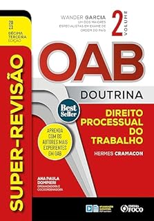 Livro Super-Revisão OAB Doutrina - Direito Processual do Trabalho