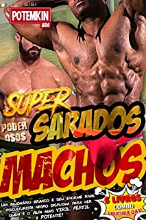 Superpoderosos Sarados Machos!: (5 Livros Combo Loucura Gay!) Um bilionário branco e seu enorme rival fisiculturista negro disputam para ver quem é o Alfa mais VIRIL, FÉRTIL e POTENTE!