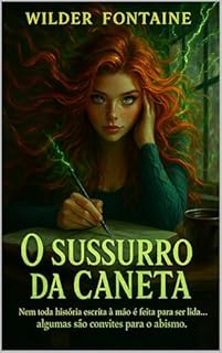 Livro O Sussurro da Caneta: Nem toda história escrita à mão é feita para ser lida… algumas são convites para o abismo.