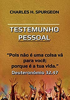 Livro Testemunho Pessoal