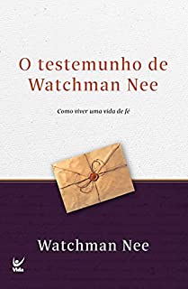 Livro Testemunho de Watchman Nee