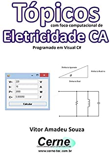 Tópicos com foco computacional de Eletricidade CA Programado em Visual C#