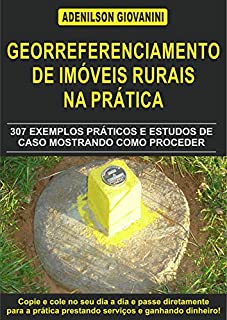 Livro Topografia Cadastral e Georreferenciamento de Imóveis Rurais na Prática: 307 exemplos práticos e estudos de caso mostrando como proceder