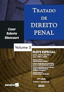 Livro Tratado de Direito Penal - Parte Especial - Volume 5 - 19ª Edição 2025