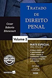 Livro Tratado de Direito Penal - Vol. 3 - 16ª edição de 2020
